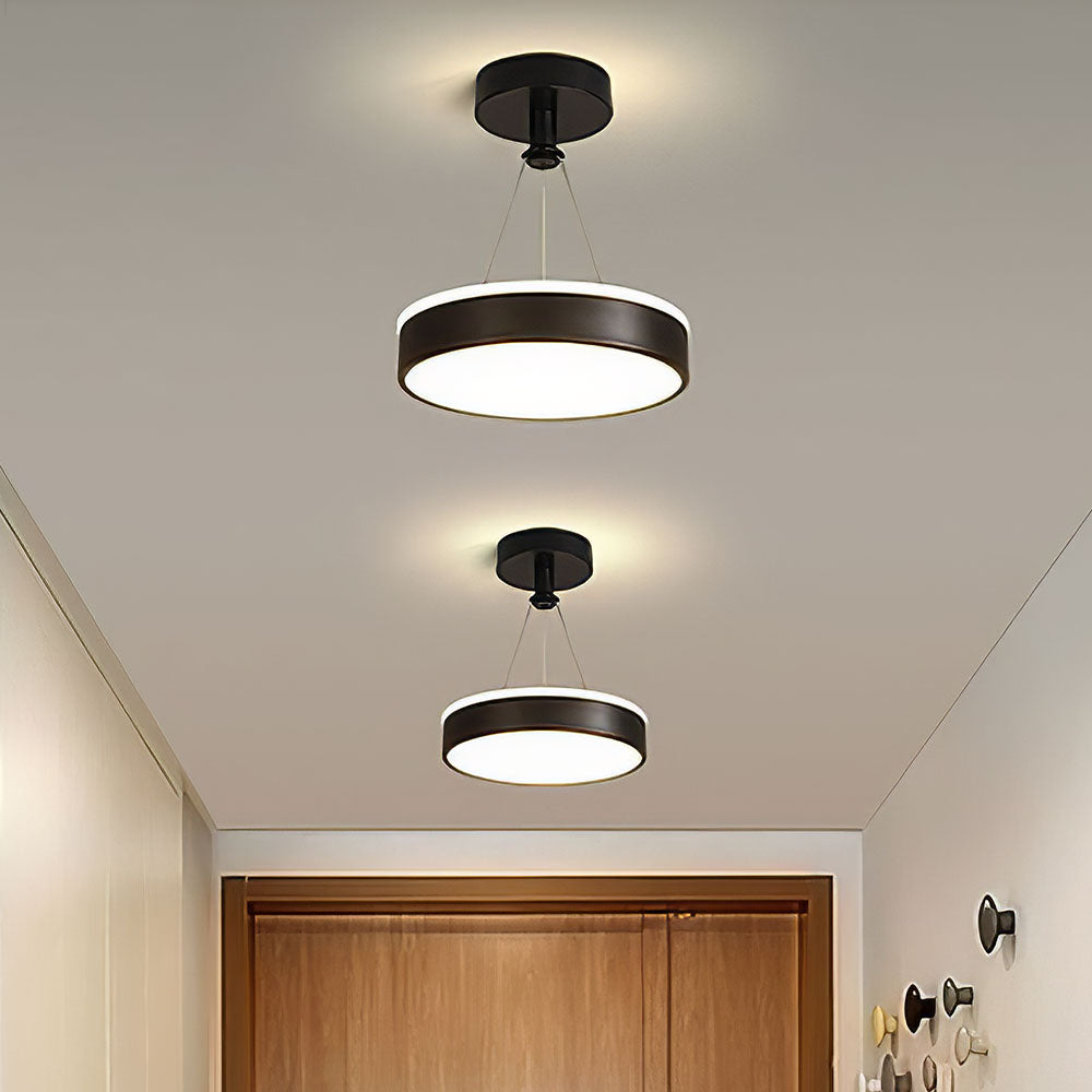 Nowoczesna metalowa lampa sufitowa LED – Smukły design, energooszczędna technologia 1