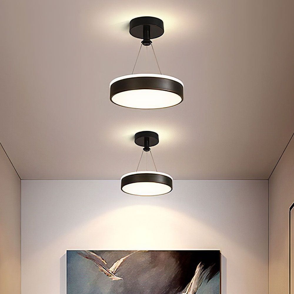Nowoczesna metalowa lampa sufitowa LED – Smukły design, energooszczędna technologia 2
