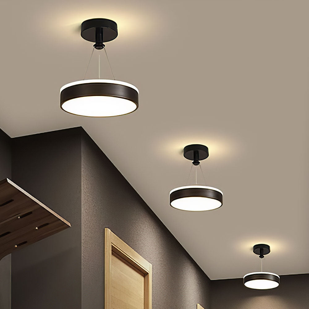 Nowoczesna metalowa lampa sufitowa LED – Smukły design, energooszczędna technologia 3