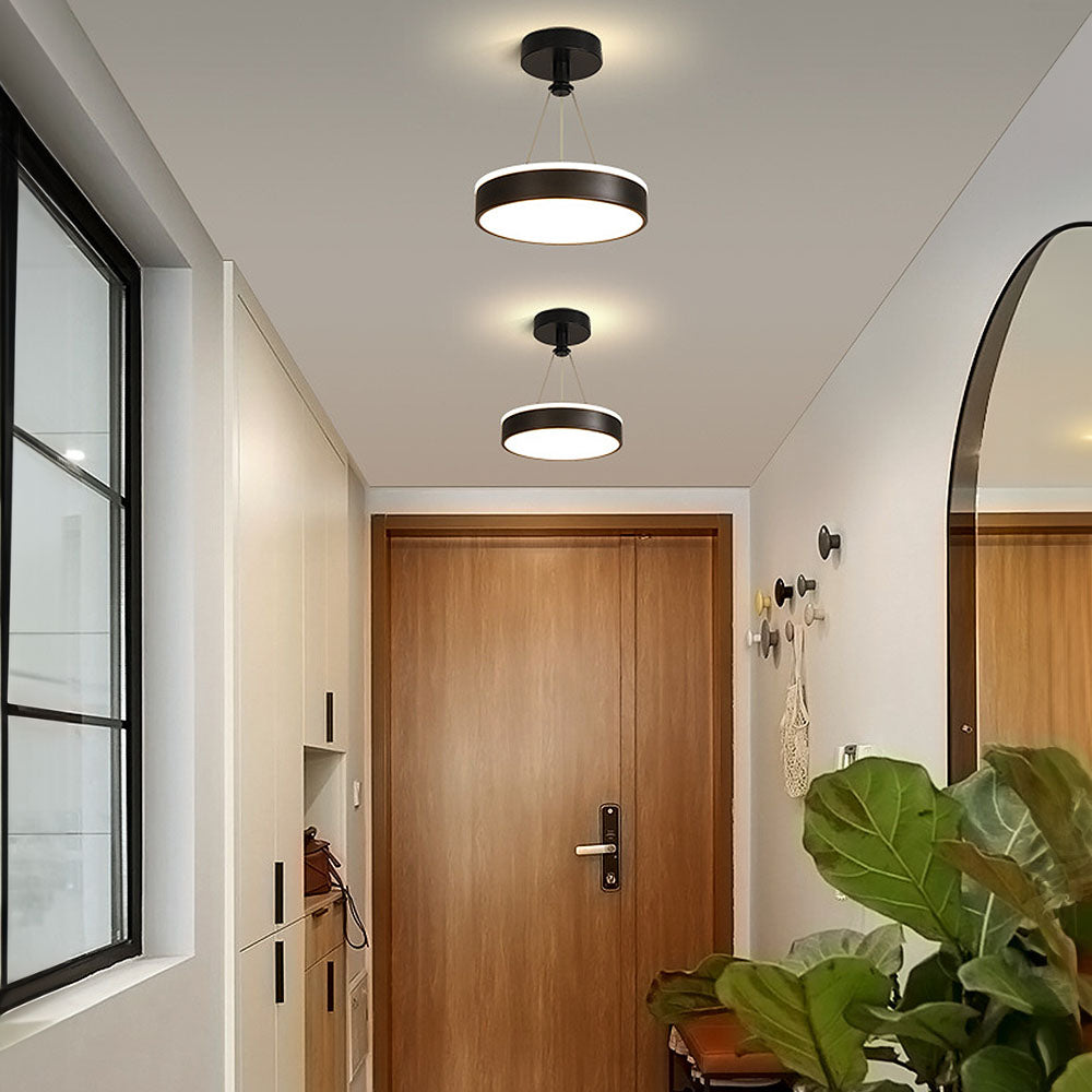 Nowoczesna metalowa lampa sufitowa LED – Smukły design, energooszczędna technologia 4