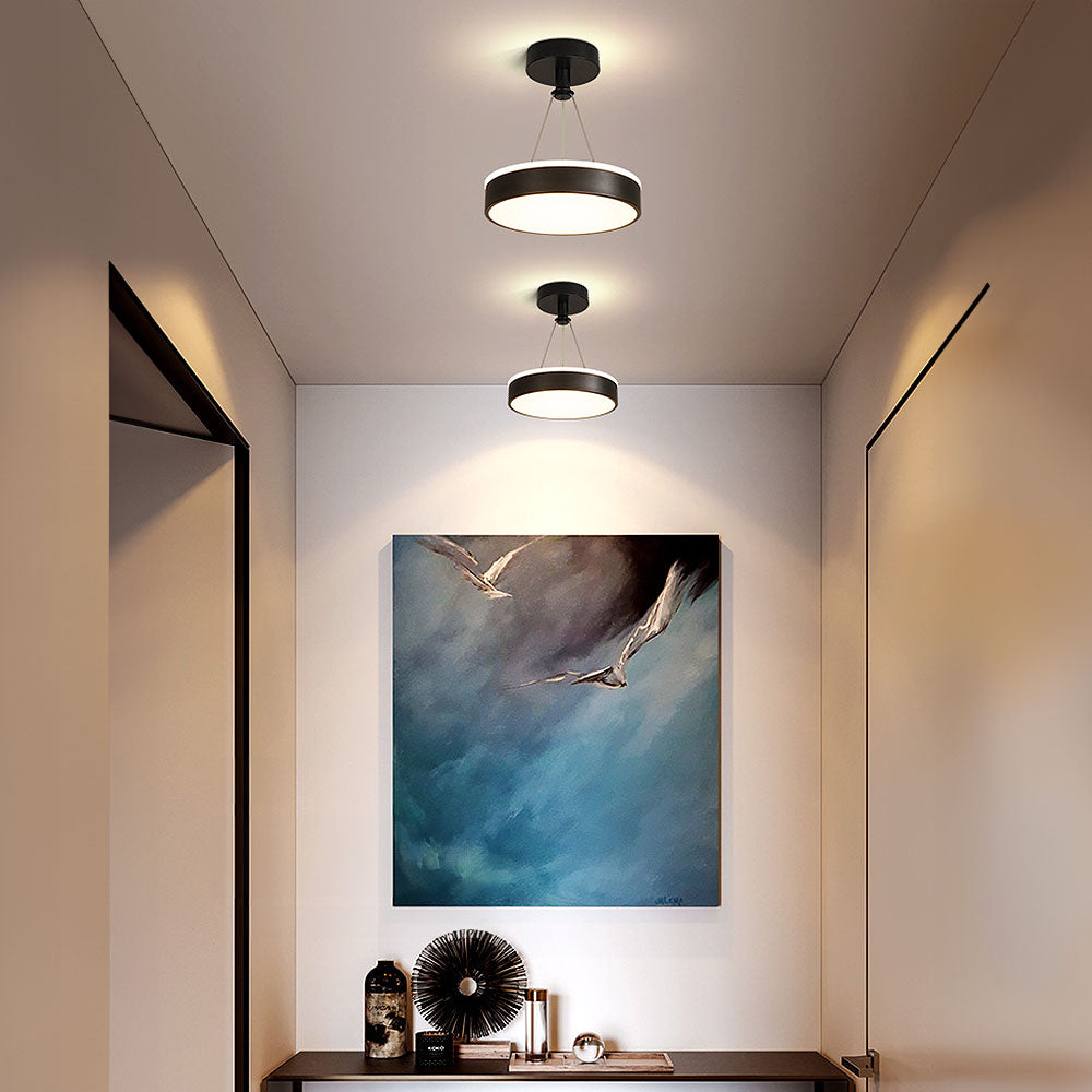 Nowoczesna metalowa lampa sufitowa LED – Smukły design, energooszczędna technologia 5