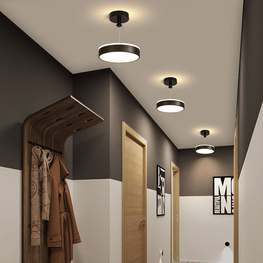 Nowoczesna metalowa lampa sufitowa LED – Smukły design, energooszczędna technologia 6