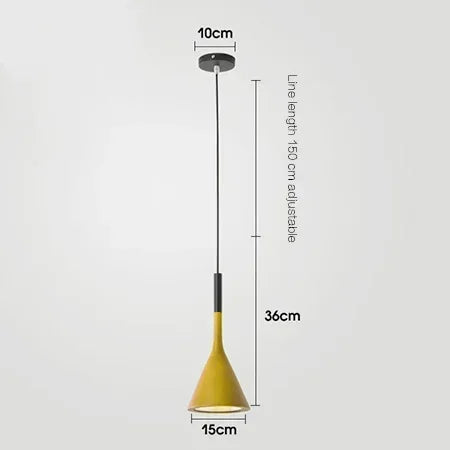 Nowoczesny Wisiorek LED | Białe Światło E27, Waga 1,5 kg 13