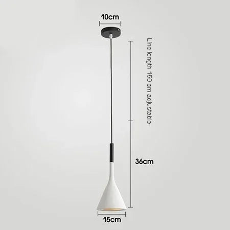 Nowoczesny Wisiorek LED | Białe Światło E27, Waga 1,5 kg 7