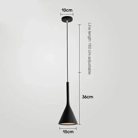 Nowoczesny Wisiorek LED | Białe Światło E27, Waga 1,5 kg 8