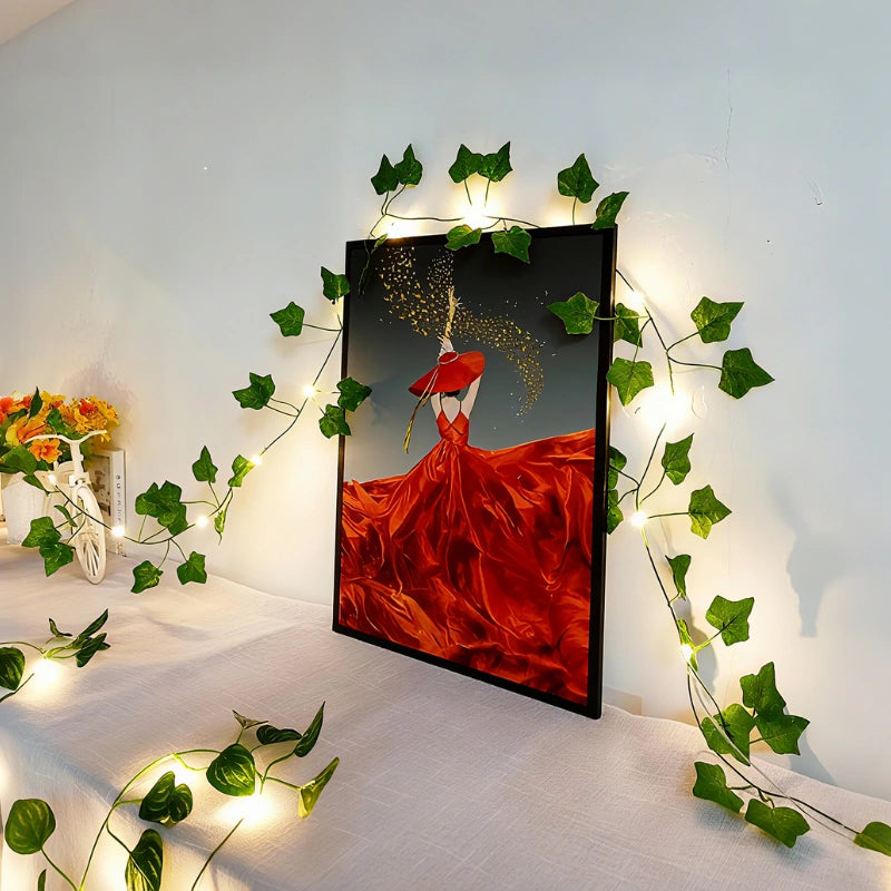 Oświetlenie Girlandowe LED | Wodoodporne Lampki Ogrodowe z Zasilaniem Słonecznym 200 cm 1
