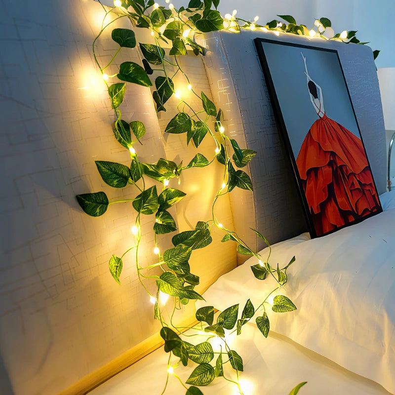Oświetlenie Girlandowe LED | Wodoodporne Lampki Ogrodowe z Zasilaniem Słonecznym 200 cm 4