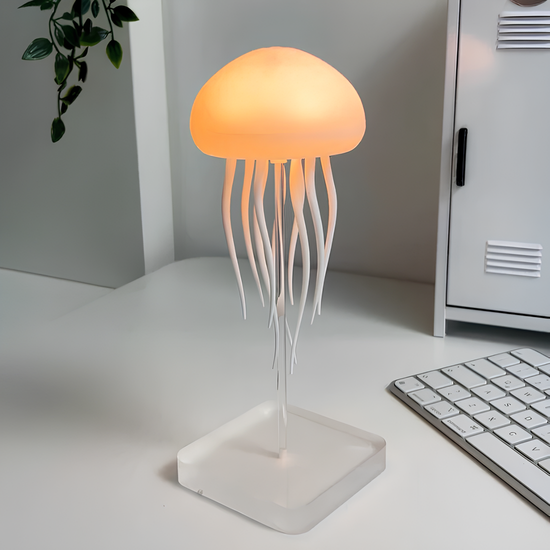 Pływająca Lampa Meduza z 72 Kolorami | Interaktywne Oświetlenie LED z Tańczącymi Mackami 2