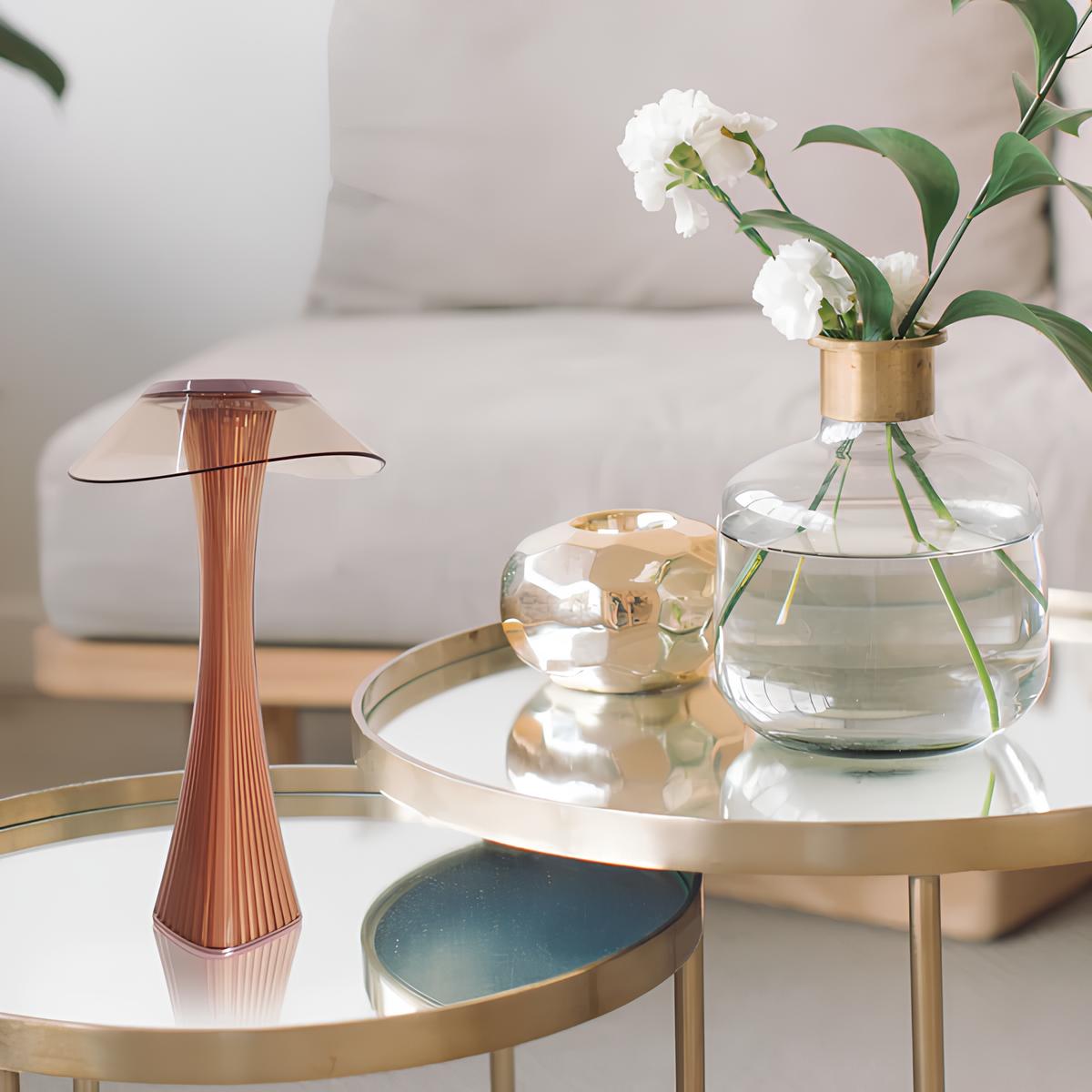 Rzeźbiona Lampa Bezprzewodowa | Elegancki Design, Wybór Kolorów Oświetlenia 2