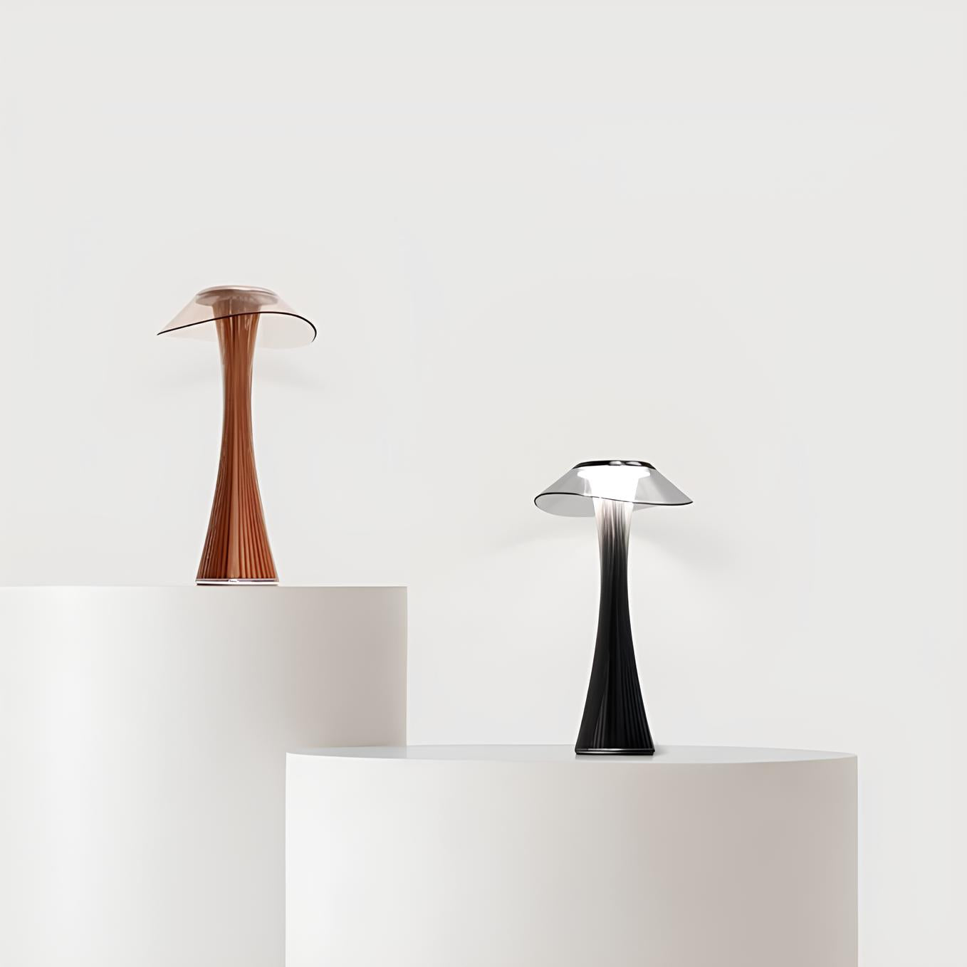 Rzeźbiona Lampa Bezprzewodowa | Elegancki Design, Wybór Kolorów Oświetlenia 6