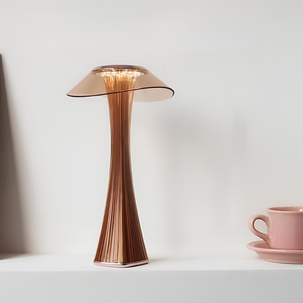 Rzeźbiona Lampa Bezprzewodowa | Elegancki Design, Wybór Kolorów Oświetlenia 7