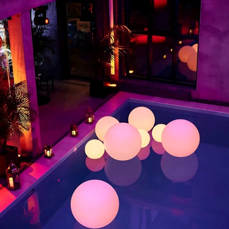 Sferyczne Światło Ogrodowe z Zdalnym Sterowaniem | Odporne na Warunki Atmosferyczne, 16 Kolorów 7