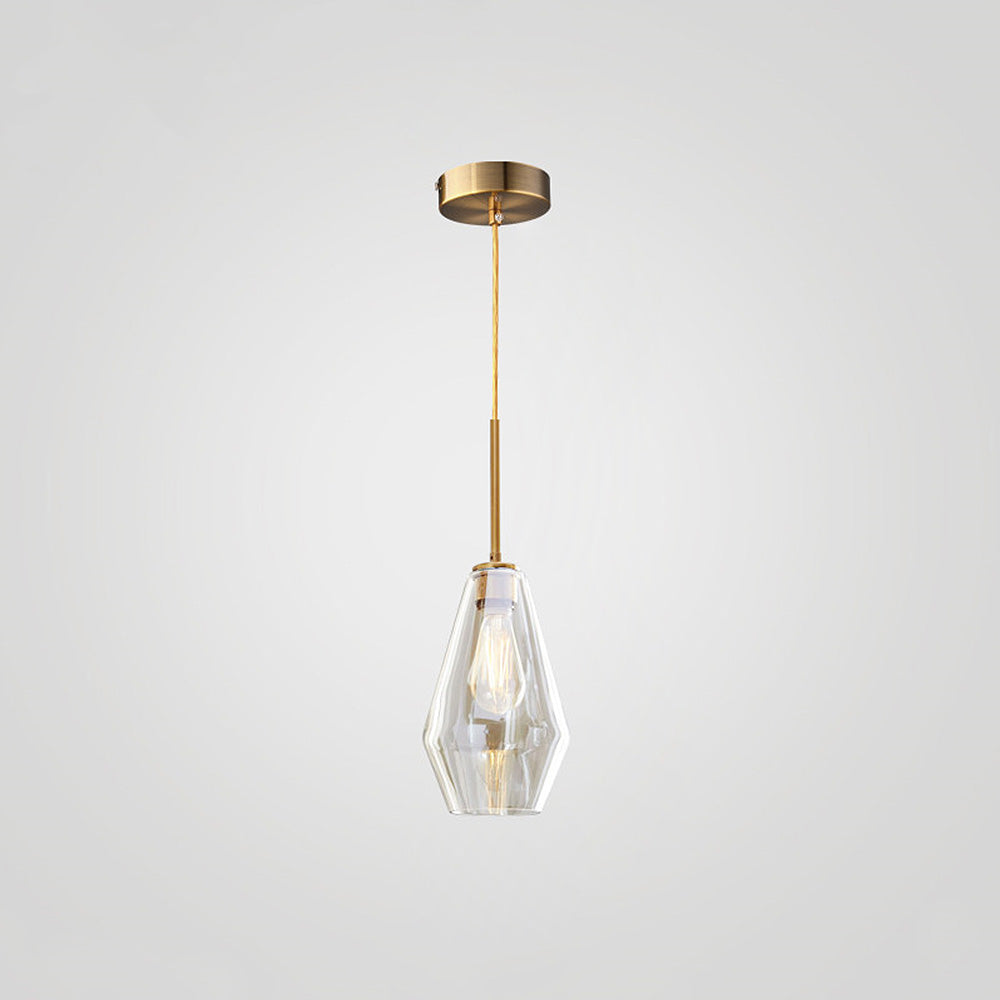 Szklana Lampa Wisząca Industrialna z Przezroczystym Kloszem – Lampa do Salonu E27, 220V, Elegancki Design 12