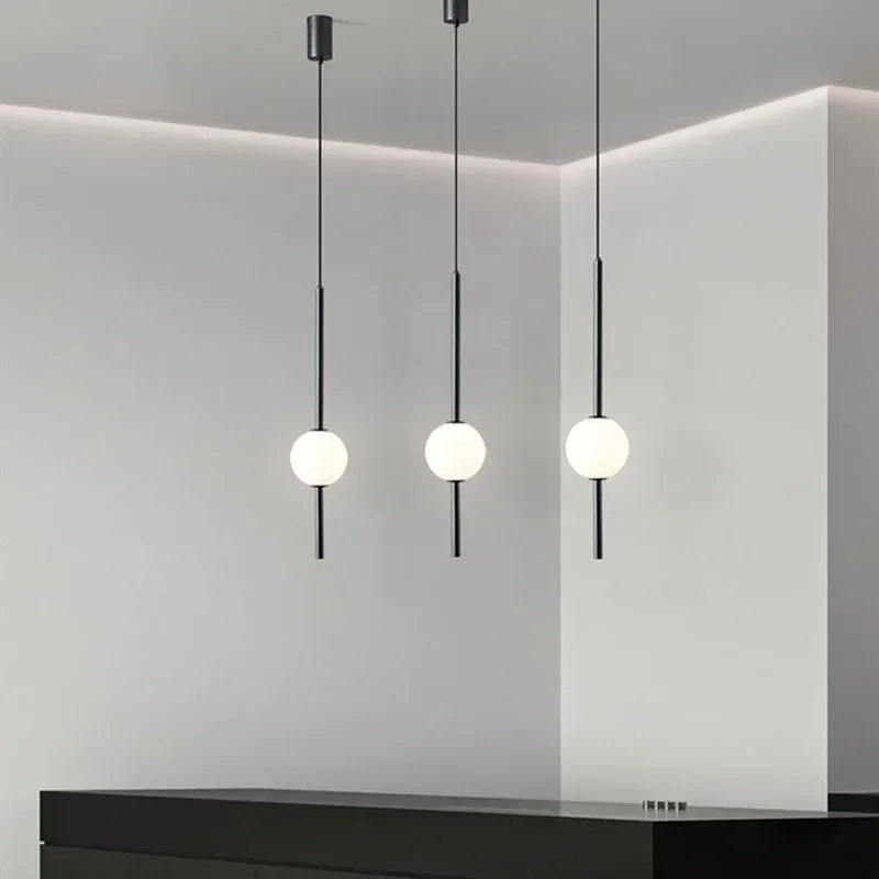Szklany Żyrandol Do Salonu | Minimalistyczny Design 0,5 kg 3