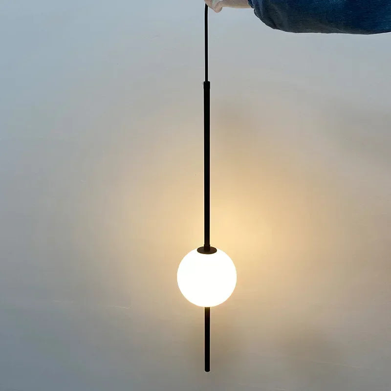 Szklany Żyrandol | Minimalistyczny Design 0,12 kg | Idealny do Salonu i Sypialni 4