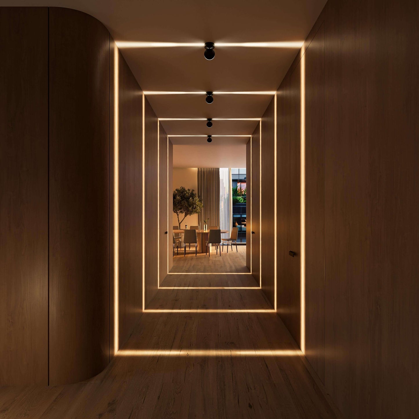 WIDMA | Kinkiet 360° w matowej bieli 9