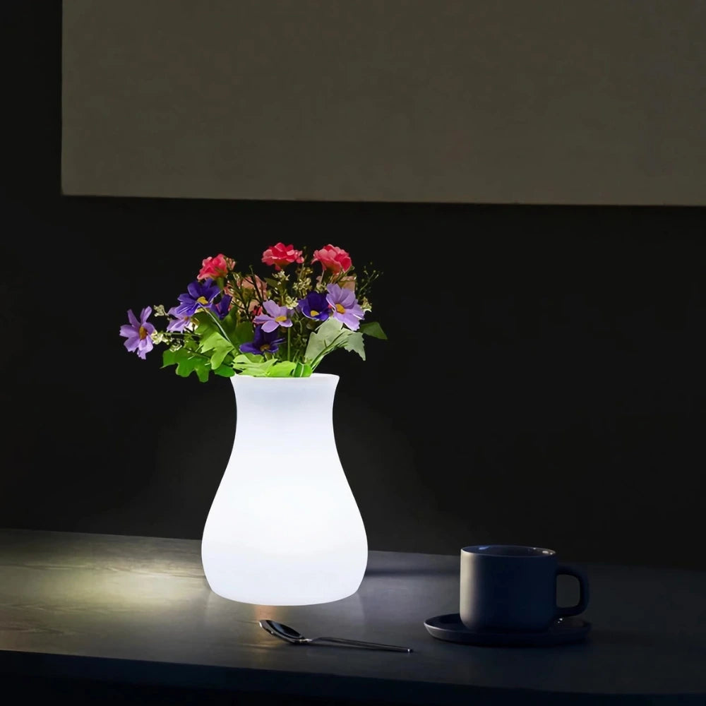 Wazon LED na Kwiaty | Wodoodporny, Ładowany przez USB, 16 Kolorów, Wazony Dekoracyjne 2