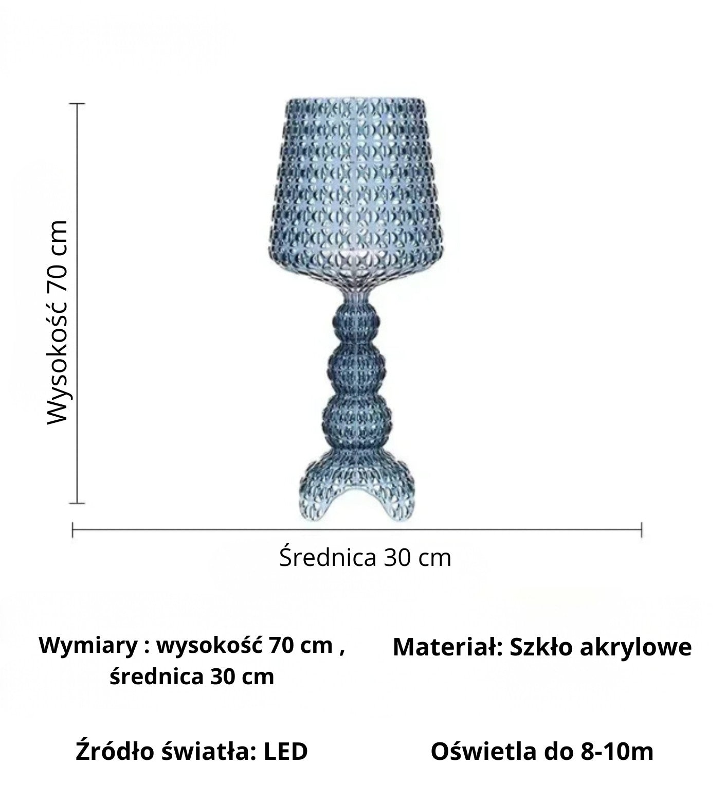 Stehlampe KABUKI | Elegantes Design, 1,65 kg