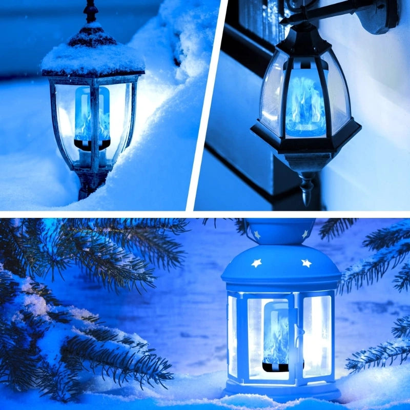 Żarówka LED z efektem płomienia | Realistyczny efekt płomienia 0,2 kg 7