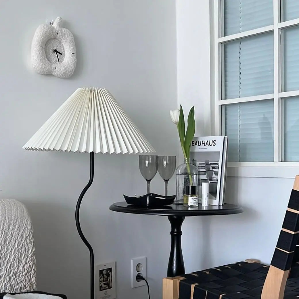 Zegar Ścienny Z Tkaniny | Kreatywny Design 0.5kg do Salonu 5