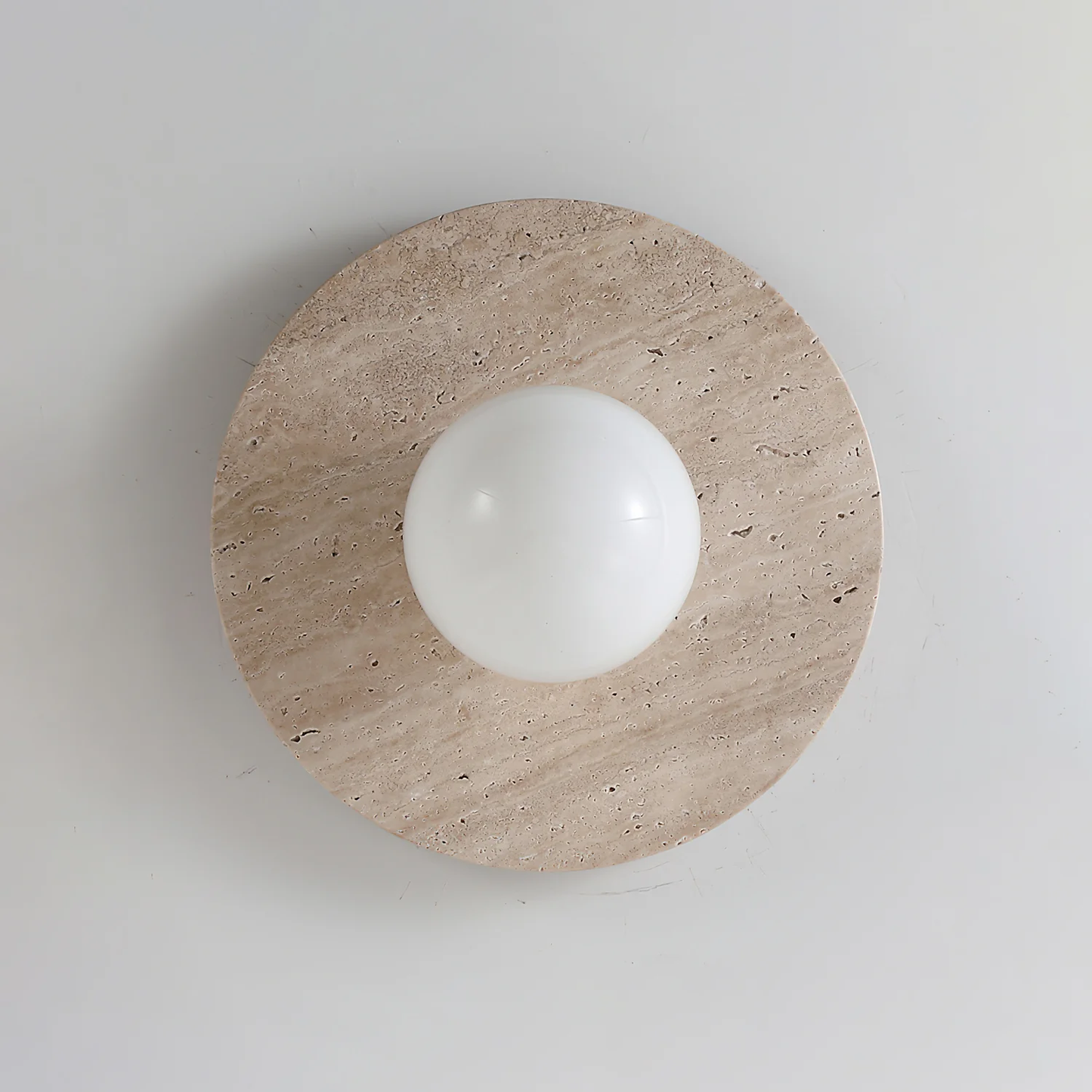 Elira travertin falilámpa