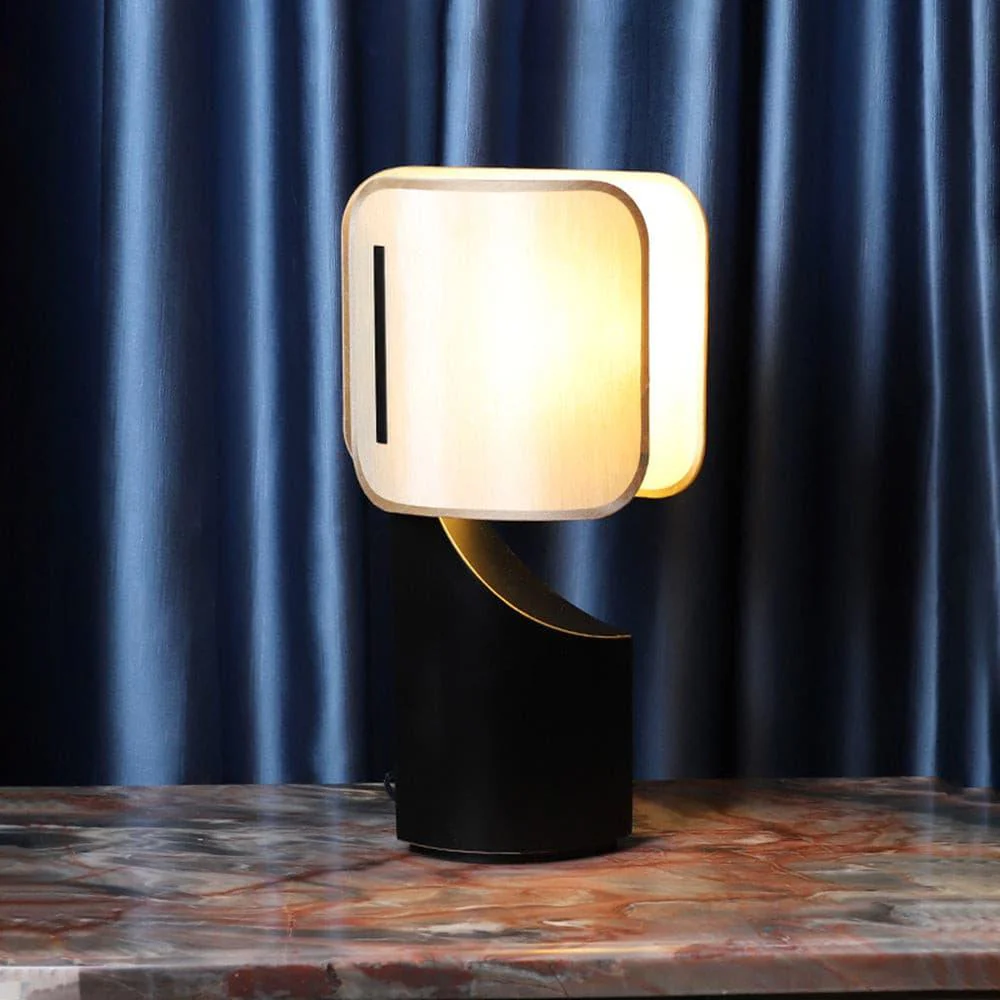 Lampa stołowa Barrier Linen