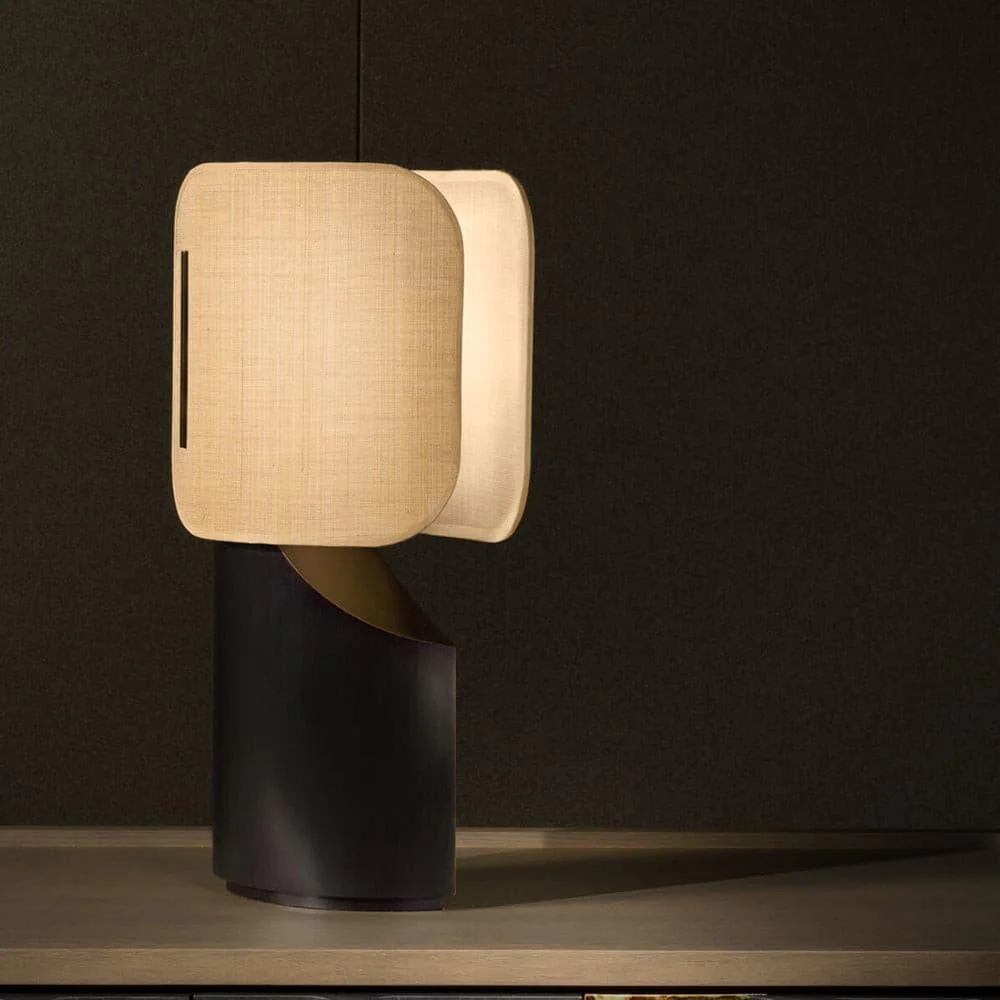 Lampa stołowa Barrier Linen