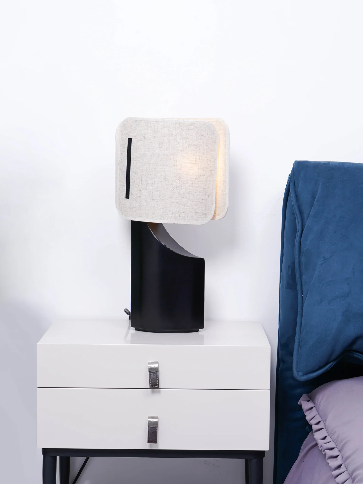 Lampa stołowa Barrier Linen