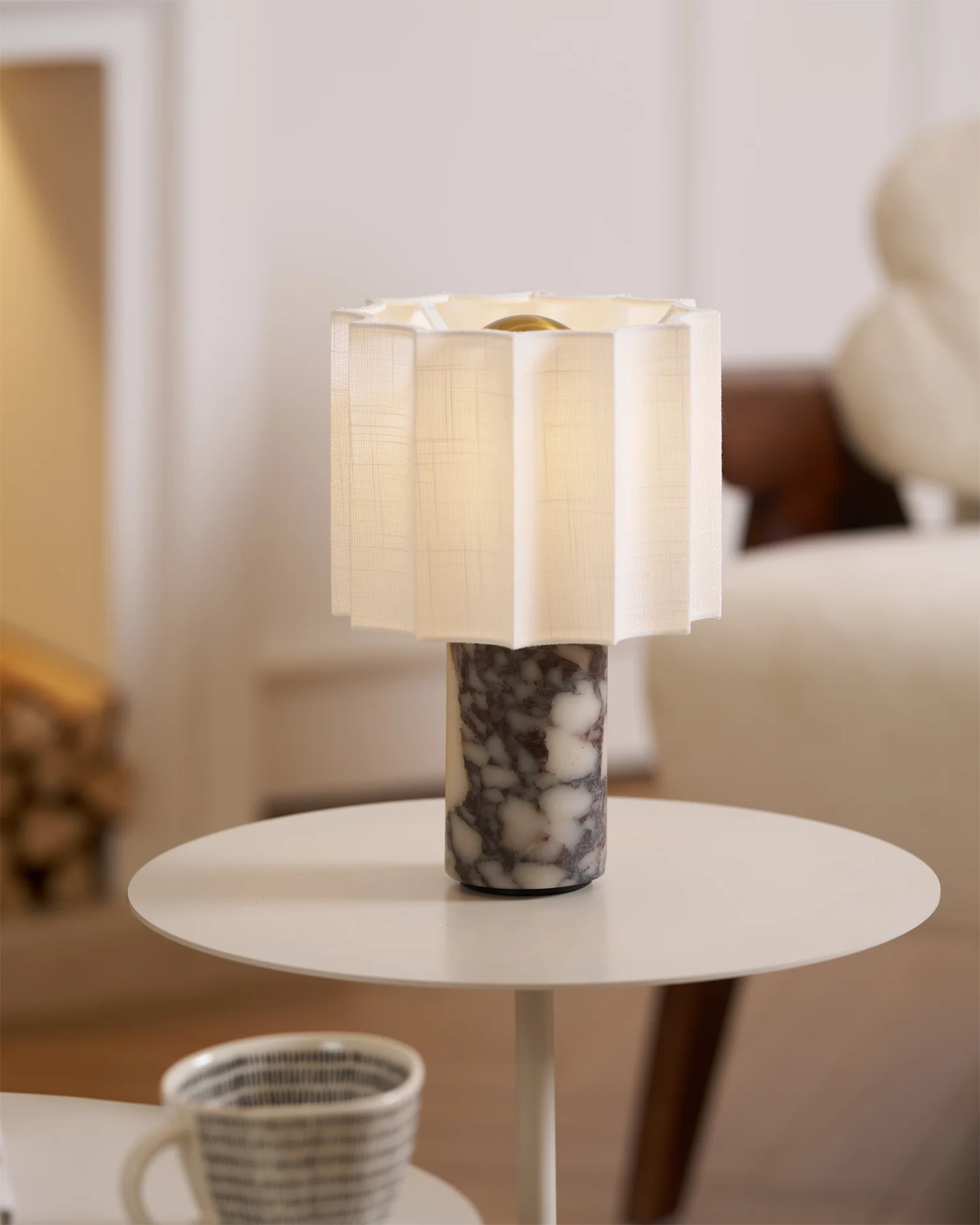 Lampa stołowa Kane z wbudowaną baterią