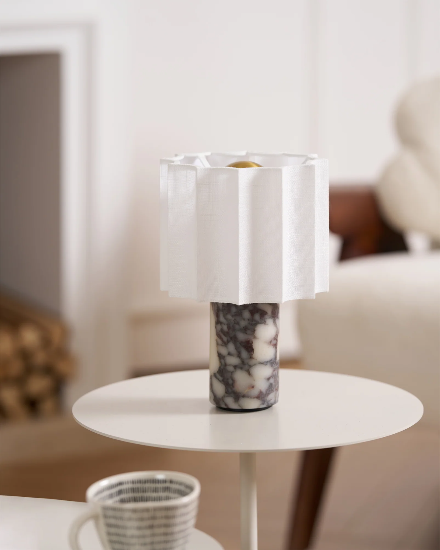 Lampa stołowa Kane z wbudowaną baterią