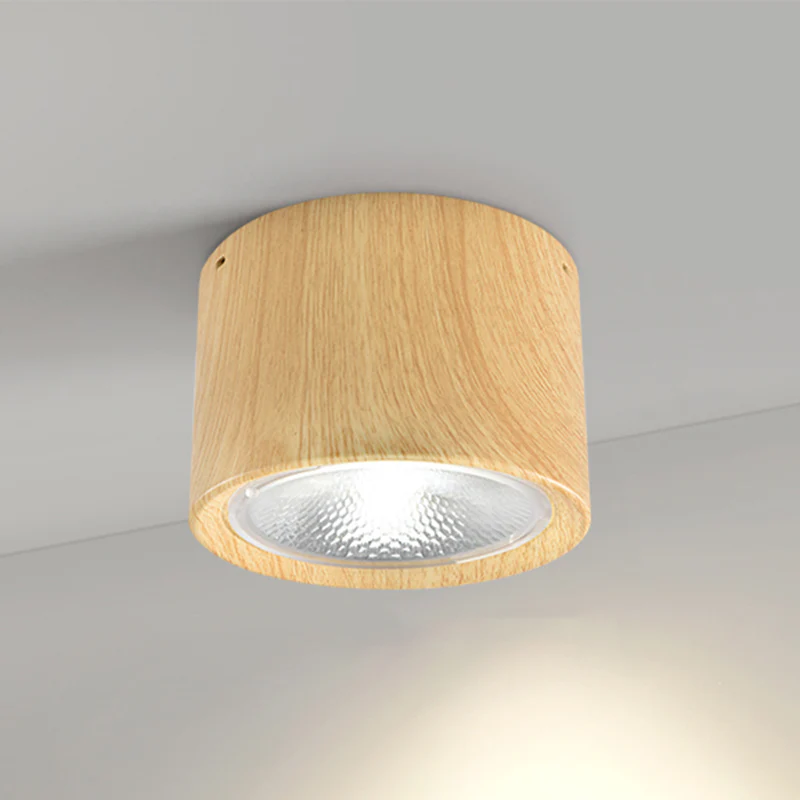 Nordycka cylindryczna plafonowa lampa sufitowa LED typu spotlight