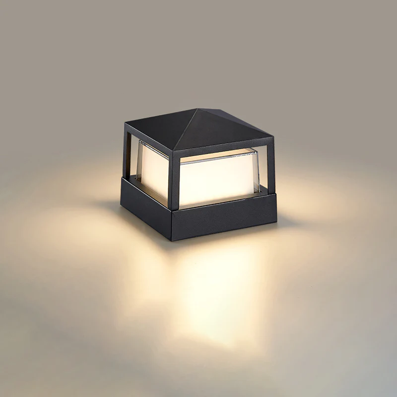 Wodoodporne aluminiowe cylindryczne LED oświetlenie zewnętrzne