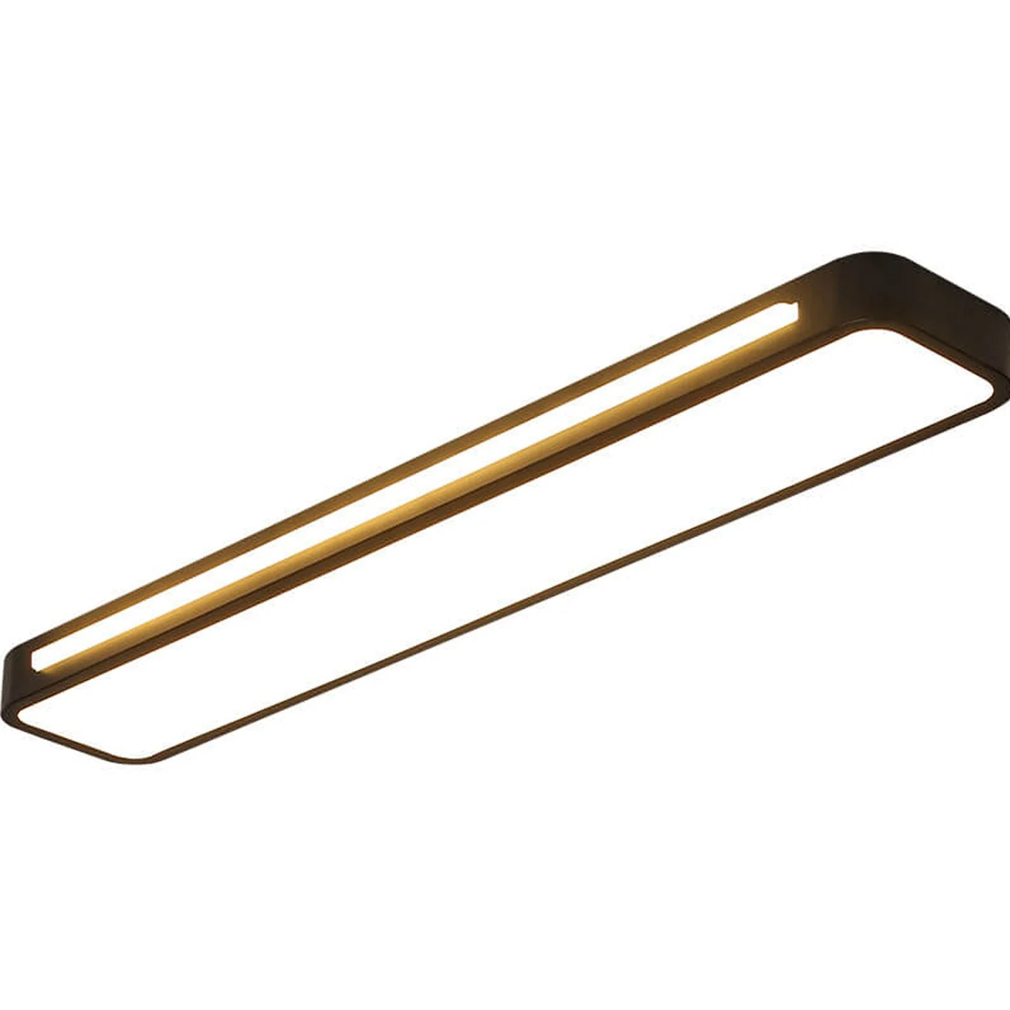 Nordycka minimalistyczna długa lampa sufitowa LED