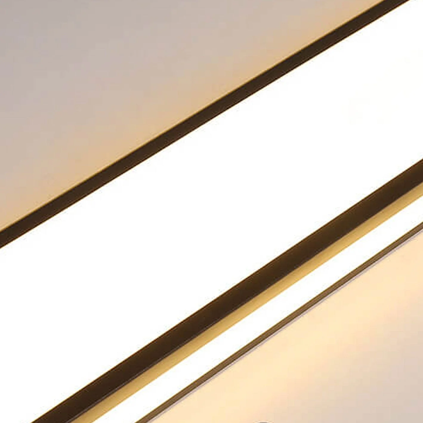 Nordycka minimalistyczna długa lampa sufitowa LED
