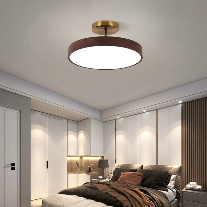 Japońska Sufitowa Lampa LED w Stylu Wabi-sabi