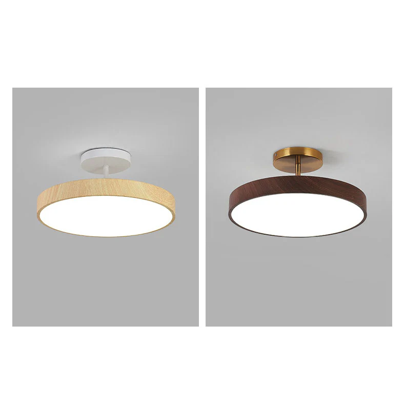 Japońska Sufitowa Lampa LED w Stylu Wabi-sabi