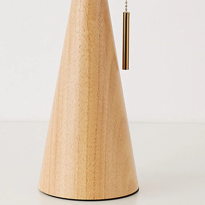 Japońska Minimalistyczna Lampa Stołowa w Stylu Vintage