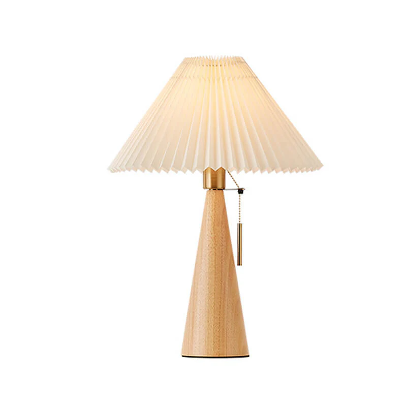 Japońska Minimalistyczna Lampa Stołowa w Stylu Vintage