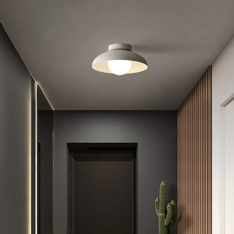 Japońska lampa Wabi-sabi z żelaza i szkła