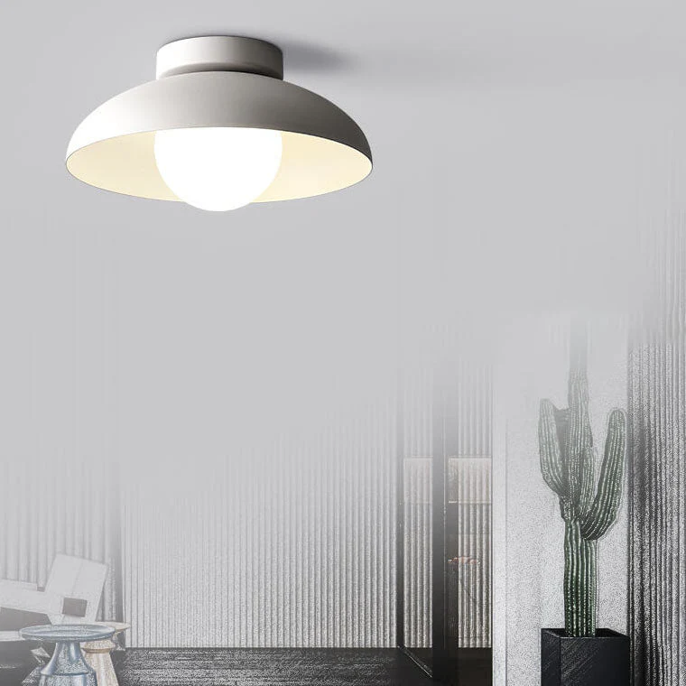 Japońska lampa Wabi-sabi z żelaza i szkła