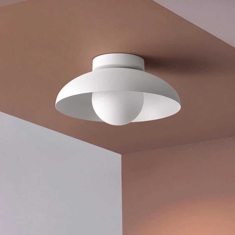 Japońska lampa Wabi-sabi z żelaza i szkła