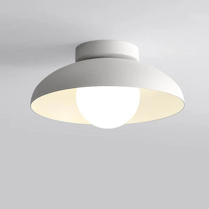Japońska lampa Wabi-sabi z żelaza i szkła