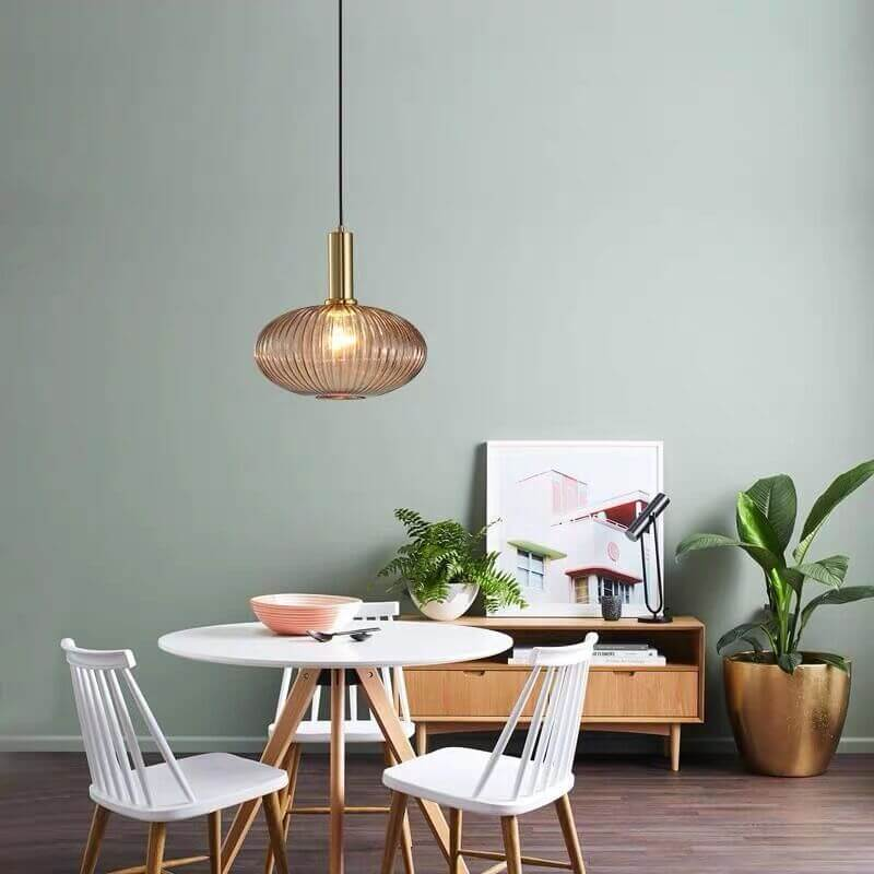 Minimalistyczna Strukturalna Lampa Wisząca