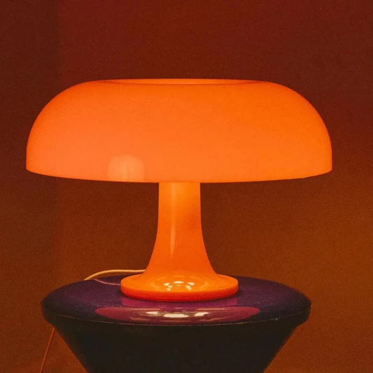 Lampa Puffball w kolorze Blood Orange