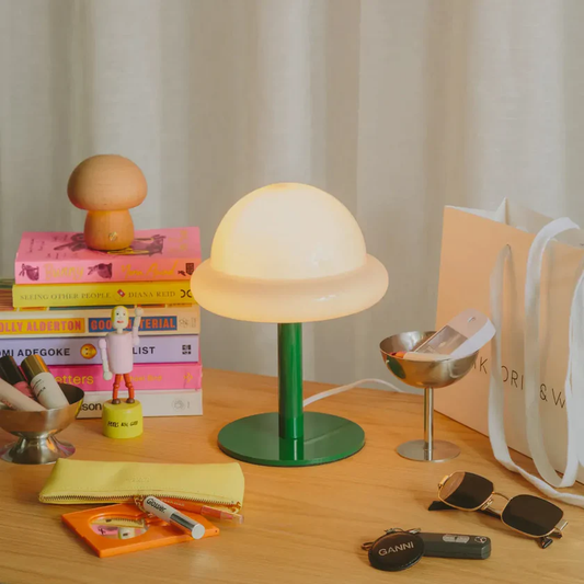 Lampa Bubblegum w kolorze miętowym