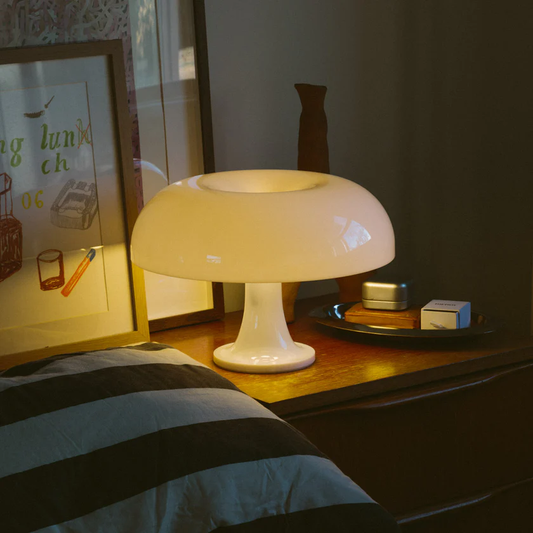 Lampa Puffball w kolorze Snow White
