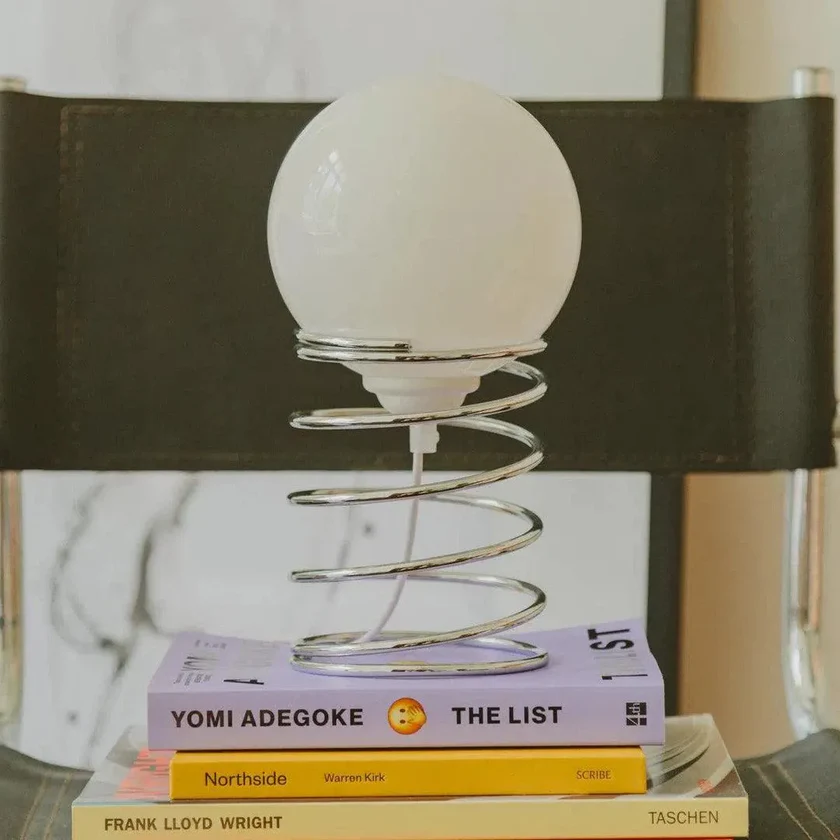 Lampa „Put A Spring Into Your Lamp”