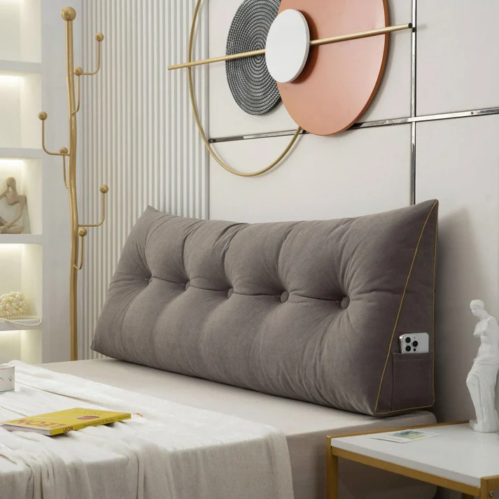 Luksusowa elegancka poduszka klinowa