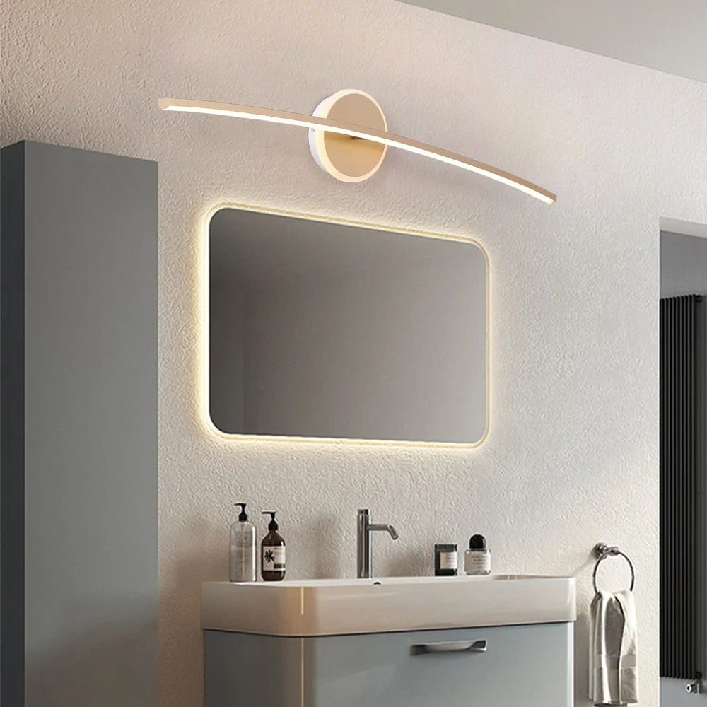 Modern wall sconce with silicone shade