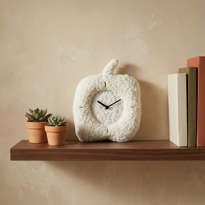 Zegar Ścienny Z Tkaniny